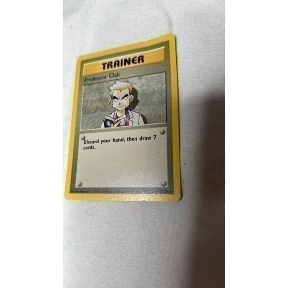 Pokémon Professor Oak 88/102 Card.